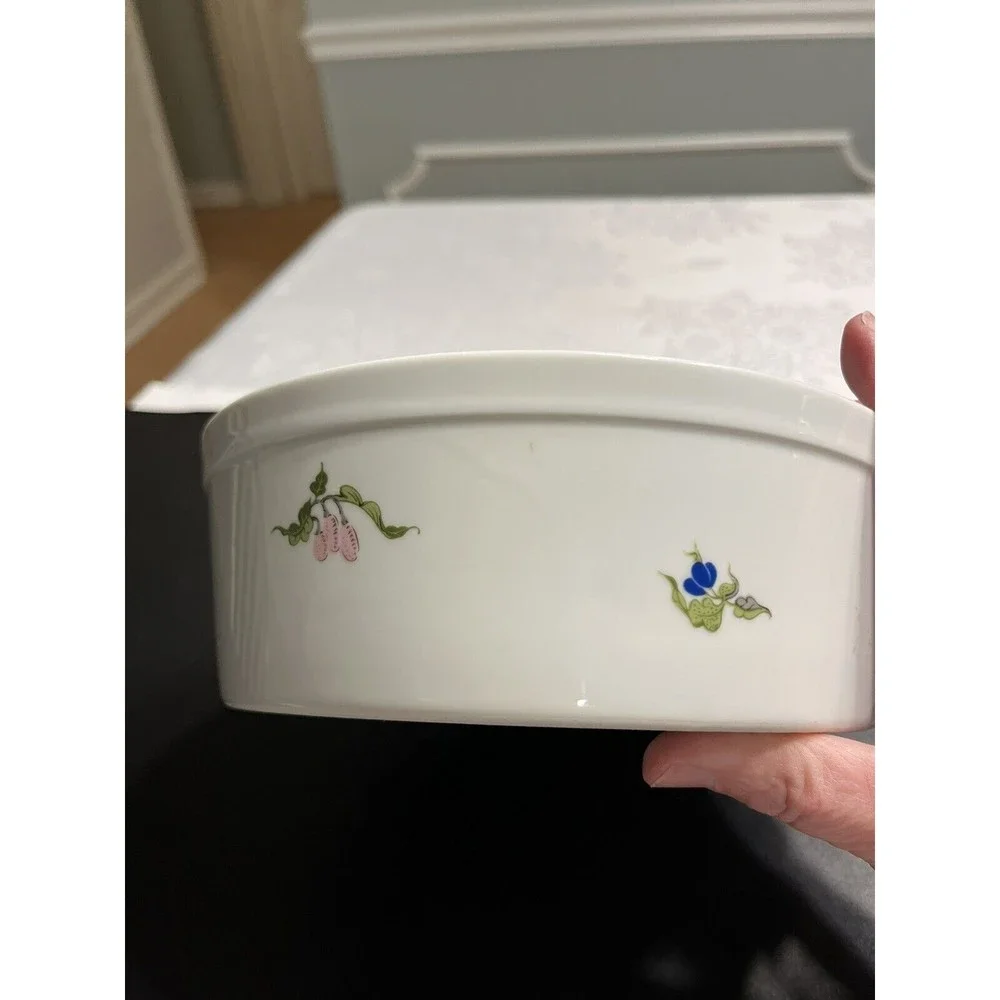 Georges Briard Woodland Melody Birds Round Casserole Serving Oven To Table